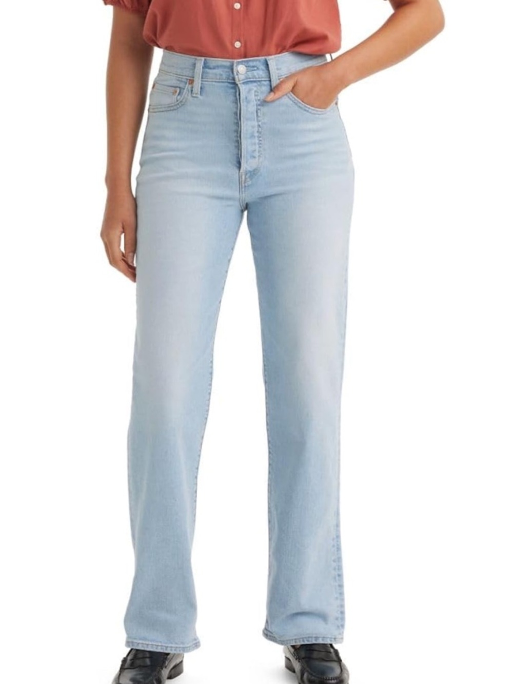 Levi’s rib cage straight jeans